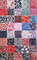 10″ Pre-Cut Fabric Squares – ASIAN Prints – 30 Pieces – NO Duplicates