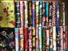 Children 8 half yards fabric bundle no duplicates 100% cotton high quality