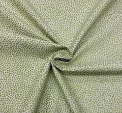 BALLARD DESIGN TULLY PEAR GREEN RAISED ANIMAL SPOT WOVEN FABRIC BY YARD 57″W