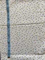 1.7 Yard Vintage Baby Diaper Pin Themed Unbranded Cotton Fabric Nursery 60″ Rare