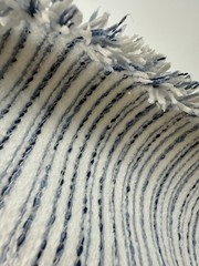 Thibaut W8806 Zia Stripe Sky Fabric 5 yards Polyester 54′ wide