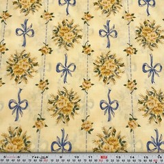 Through the Seasons Eleanor Burns for Benartex Floral Cotton by the HALF YARD