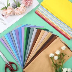 40 PCS 10×10 Inch Solid MultiColor Fabric Squares Bundles Quilting Craft