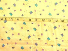 1 yd 100% Cotton Fabric “Swing Into Spring” by Jelly Bean Junction, Butterflies