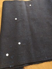 Indigo Dye Futon Fabric Side Vintage Japanese Textile Soft Midweight
