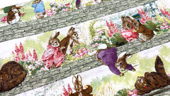 Beatrix Potter – Character Print – Quilting Treasures – 1 1/2 Yards
