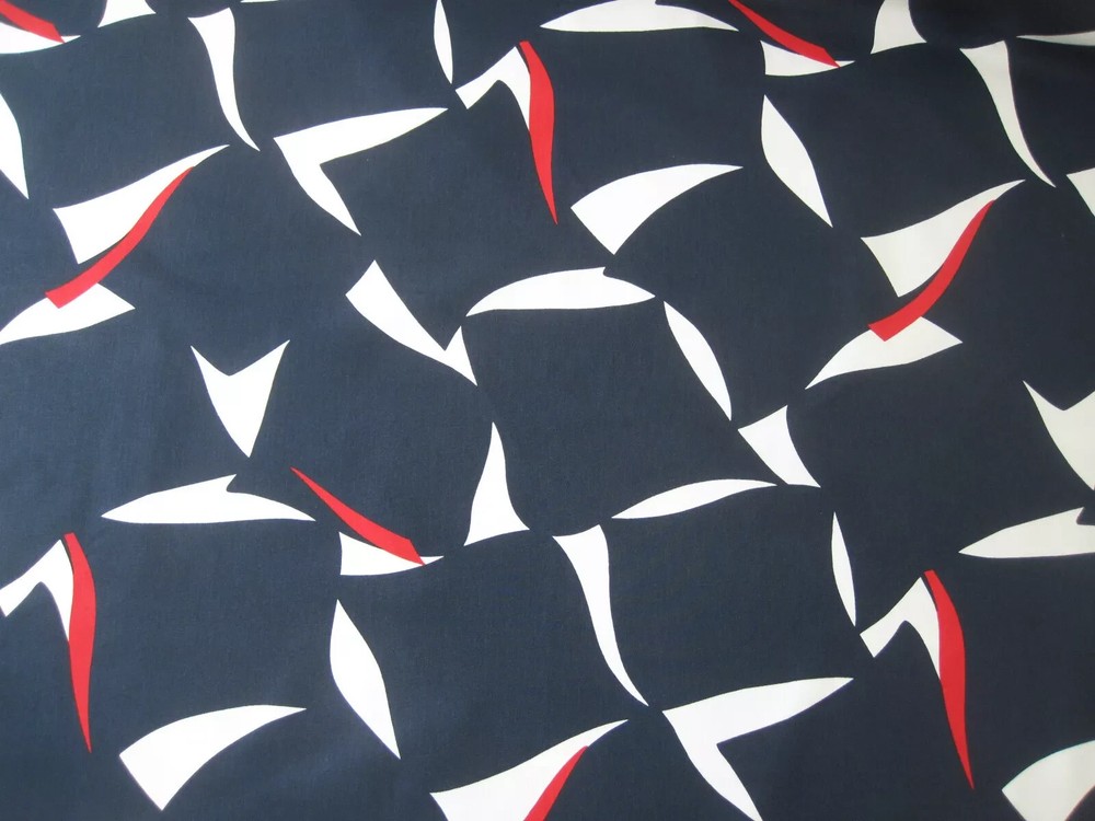 RALPH LAUREN CURTAIN FABRIC DESIGN “Mainmast” 1 yard 10 inches REGATTA CUTTING