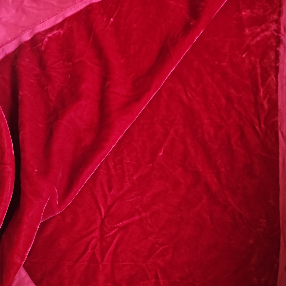 Red Velvet Fabric 7 yards 35″ Christmas Red