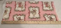 Sweet Flower Fairies Cicely Mary Barker 2009 Fabric 1 Yard Quilting
