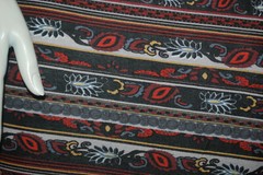 Rayon Stretch Jersey Knit Fabric horizontal small Turkish Floral print 9 oz