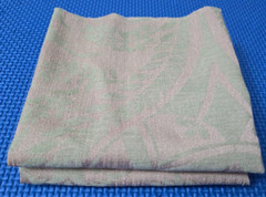 Ralph Lauren STANDISH DAMASK BISQUE 16.5×16.5″ Sample Fabric Napkins 2 Pieces