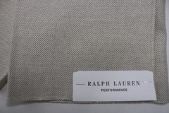 Ralph Lauren Performance 24″X26″ Fabric Remnant “Bale Mill Canvas” Color Oyster