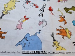 Dr. Seuss, Celebrate Seuss, Cotton, $12 Yd