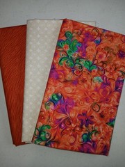 Lot of 3 yards Focus Light Dark for Fabric Cafe patterns FREE SHIP, cotton