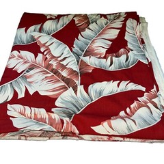 Sevenberry Stylish Aloha Fabric by the Yard Made in Japan 2 7/8 Yards X 44” W
