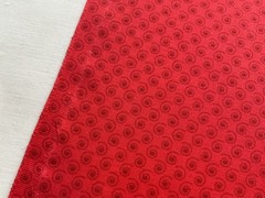 cotton fabric Red Polka Dots Red By Henry Glass 44”x 30”　204