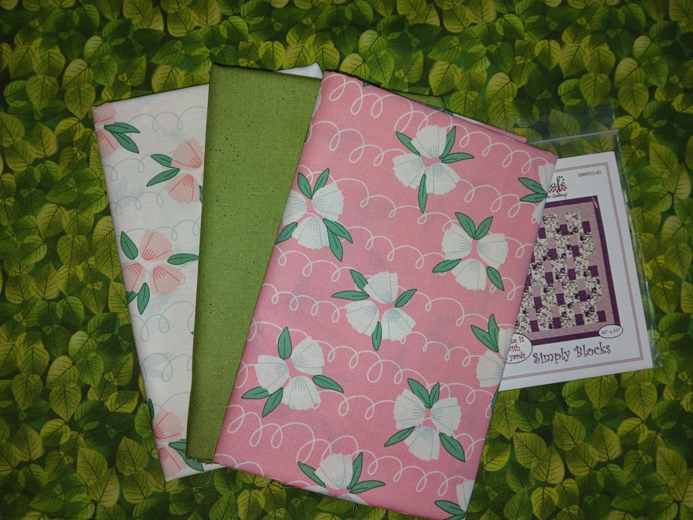 Lot of 6 yards fabric + one Fabric Cafe Pattern! Last One! Quilt Kit!