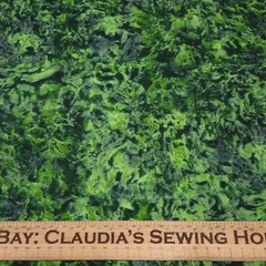 Crystals Forest Green BTY Paintbrush Studio Tonal Blender