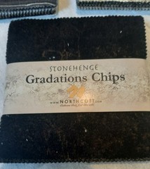 Lot of 3 Different Northcott Stonehenge Gradations CHIPS Charm Pack 3X 42 PC X5″