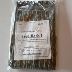 England Design Studios Tree Bark I Nature Cotton Fat Quarters Lot of 4 18″ x 22″
