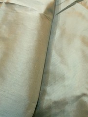 Sage Green Shantung Style Fabric 60” x 42” Lustrous Textured Sewing Craft