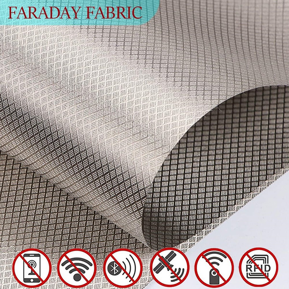EMF EMI RF RFID Radiation Protection Fabric Shielding 5G Wifi Blocking Fabric