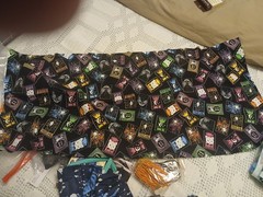 Misc Fabrics And Accessories. Different Types Of Cloth, Patterns And Sizes