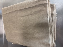 Natural Linen Fabric 10 & 1/2 Yards New Uncut, Very Fine Fabric