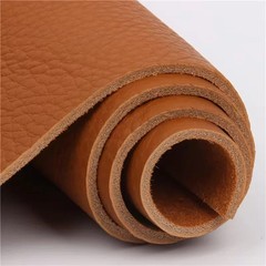 Leather Fabric 3.5mm Thick Head Layer Real Soft Brown Bag Sofa Cushion Mat