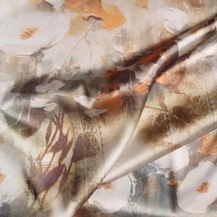 58”Wide By Yard Slightly Stretch Satin Material Kimono Scarves Fabric Charmeuse