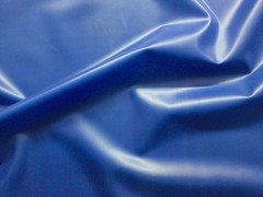 Latex Rubber 0.33mm Thick, 92cm Wide, Semi Transparent Blue