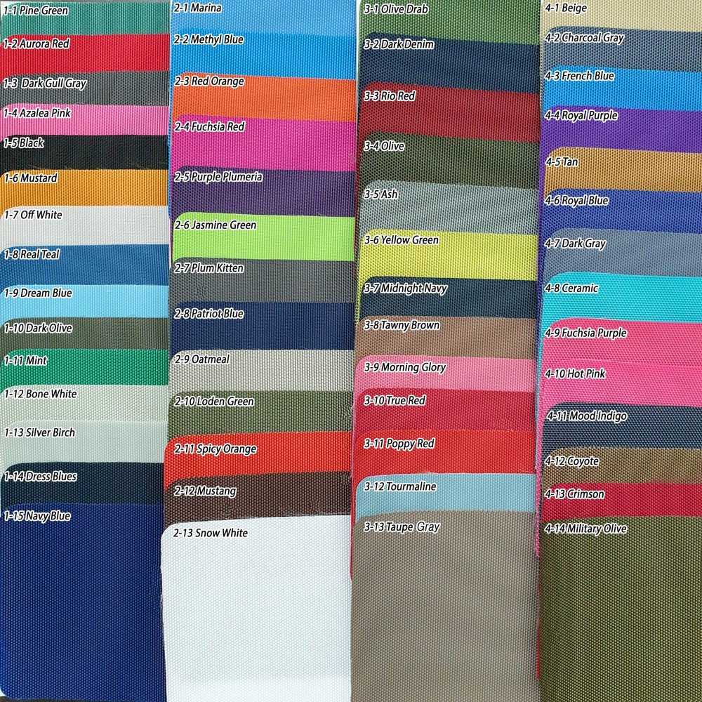 420D High Density Nylon DWR Bright & Semi-dull Fabric Outdoor Pack Cloth 60″Wide