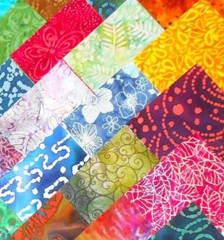48 PCS BATIK ~ 5″X5″ PRE-CUT QUILT SQUARES CHARM PACK ~ FREE SHIPPING