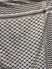 Original Palestinian Nabulsi Keffiyeh Scarf – Made in Palestine