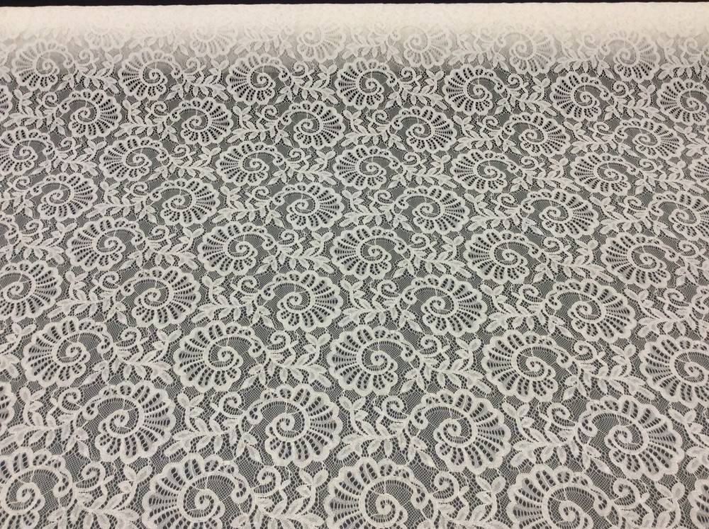 Hardy’s Textile35%Nylon36%Cotton29%Rayon Lace Fabric DIY Bridalwear Dress (7806)