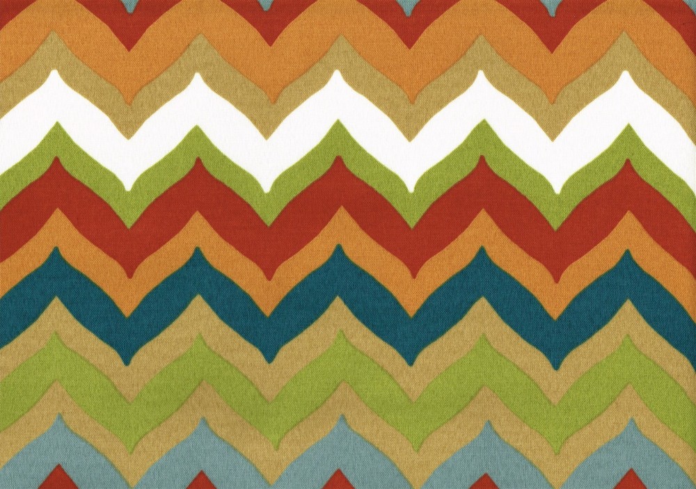 Richloom Fabric Solarium White Orange Green Blue Red Outdoor Drapery Upholstery