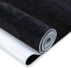 Transform Your Vehicle with Black Suede Headliner 96″ L x 60″ W – Tube Packaged