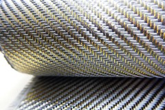 3k 200g real carbon fiber & metal wire mixed woven red blue Violet green golden