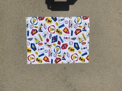 Novelty Fabric Disney Retro Mickey & Friends Craft Sew Stash Builder Piece 21×15