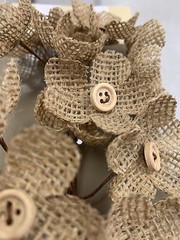 AK TRADING CO. 40″ Wide x 10 Yards (30 Feet) – Multipurpose Natural Burlap Fa…