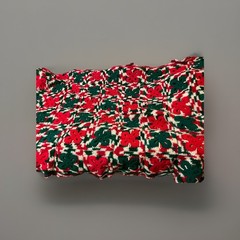 Handmade Crochet Christmas Vintage Blanket Throw 60 X 40