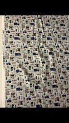Jo-Ann Fabrics Truck, Tractor, Beep-Beep Super Snuggle Flannel Fabric 4 Yards