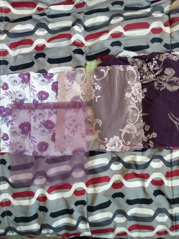 Fabric Scraps (10 pieces) FREE SHIPPING