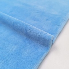 Solid Color Short Plush Velvet Fabric Polyester Material Super Soft Diy Handmade