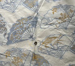 GP&J Baker Fans Silver Fox Fabric Remnant 24″x24″ with Rivet