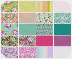 Tula Pink MOON GARDEN 20 Fat Quarters Complete Bundle