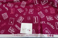 13+ YARD LOT of Quilting Quilters Cotton Fabric 7 Different Novelty Prints NOS