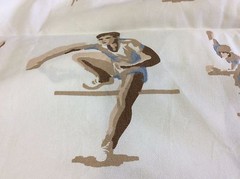 SPORTS FABRIC COTTON-56 INCH WIDE- 1 1/4 YARDS