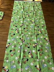 Peanuts Comics Characters Fabric Print: 18 1/4” x 43 1/2”