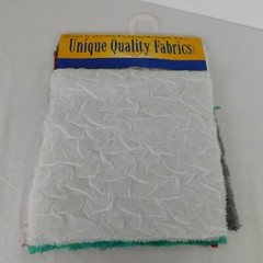 Fabric Samples 7 Pieces Double Layer Unique Quality Fabrics Polyester 14.5×11″